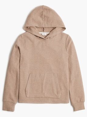J. Crew women’s  Cloudspun Hoodie - Light Tan NWT